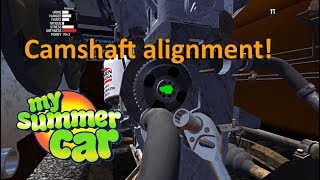 My Summer Car | Engine Clunks / Bangs / Dings When First Starting | (Camshaft Alignment)