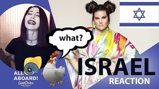 Netta - TOY Israel Eurovision 2018 reaction / Израиль Евровидение 2018 реакция