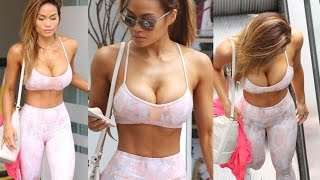 Jason Derulo Girlfriend Daphne Joy Hot n Tight Dress
