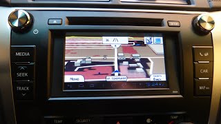Прошивка GPS навигации в Toyota Camry V50 2013/2014/2015. Установка карт IGO Украина+Европа