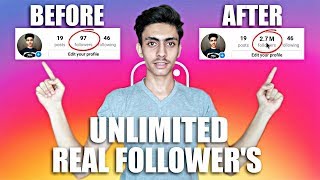 Free Instagram Followers - How To Get Real Followers On Instagram - Real Followers 2019