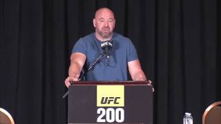 Dana White on Jon Jones' UFC 200 potential anti-doping violation