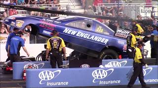 Nitro Funny Car Qualifying - NHRA New England Nationals - Friday July 6, 2018