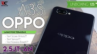 UNBOXING OPPO A3S DARK PURPLE (TURUN HARGA), Test Antutu, Sensor Dan Kamera!!