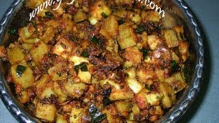 Andhra Recipes - Aratikaya Pulusu Bellam Koora - Indian Telugu Vegetarian Food