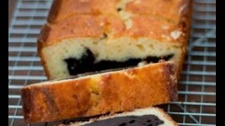 Ванильный кекс с влажной шоколадной начинкой