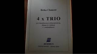 Reiko Clement and his Trio Tango Nuevo plays 4 x Trio