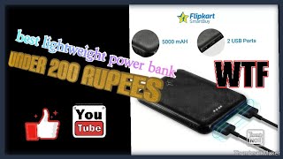Best lightweight power bank under 200 Rupees ???