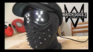 Как сделать Маску-Ночник Ренча из игры Watch Dogs 2