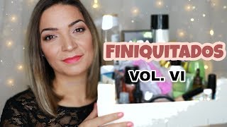?Productos terminados: VOL. VI - #Finiquitados septiembre  '18