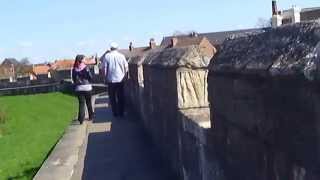 Virtual Tour - Walking the Roman Wall in York, England