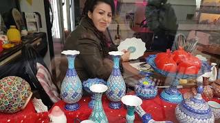 Georgia Tbilisi Central market and main avenue travel walking tour 그루지야 조지아 여행 თბილისი