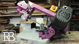 Scie à Ruban - SIDAMO SR 125 MV - Présentation et Avis - TestMatos // ⓇⒷ