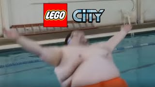 A Man Has Fallen Into the River but It's Much Better (LEGO City Meme)