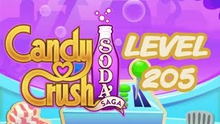 Candy Crush Soda Saga Level 205