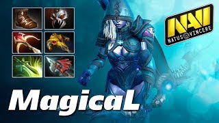 MagicaL Drow Ranger - Na'Vi Carry - Dota 2 Pro Gameplay