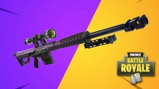 SNIPER RIFLE *ONLY* CHALLENGE IN FORTNITE!!!!!!