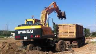 Колесный экскаватор HYUNDAI R-170W-9S