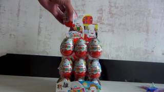 Киндер Сюрприз Киндерино Профессии, новые игрушки в шоколадных яйцах (Kinder Surprise Kinderino)