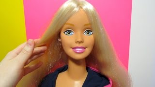 Большая кукла Барби, играем с куклой. Big Barbie Doll