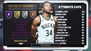 DEMIGOD GIANNIS ANTETOKOUNMPO BUILD NBA 2K19