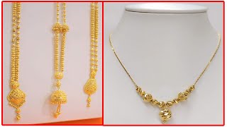 Latest Gold Chain designs for daily wear | Party wear chain designs collection | T.F.