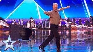 SALSA! Watch Malcolm Cuthbertson’s UNIQUE style of flamenco dance!  | Auditions | BGT 2018