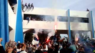 فقط في طنجة... تيفوا في ''مؤسسة أبي عباس السبتي ''