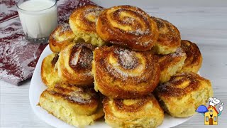 Я УСТАЛА ИХ ГОТОВИТЬ! Эти БУЛОЧКИ с начинкой дети требуют ещё!