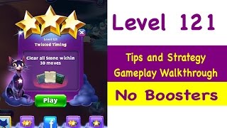 Bejeweled Stars Level 121 Tips and Strategy Gameplay Walkthrough No Boosters