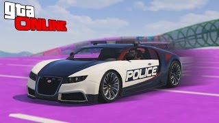 ГОНКИ НА ПОЛИЦЕЙСКИХ АДДЕРАХ В ГТА ОНЛАЙН ( GTA 5 ГОНКИ )