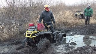 Болотный гряземес на квадроциклах. Самарские квадроциклисты (ВЫПУСК 12) .