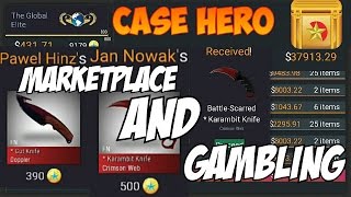 Case Hero - Marketplace and Gambling