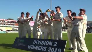 Champions! | Lancashire lift the Div 2 title