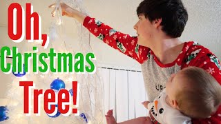 Decorating Our First Christmas Tree!!! | Teen Mom Vlog