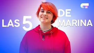 Las CINCO CANCIONES de MARINA | OT 2017