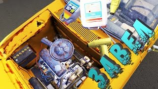 Запустил Двигатель, настроил обороты и ремень в My summer car