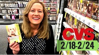 CVS COUPONING Video (2/18-2/24) FREE Candy! Hair Care, Paper Products, Cosmetics, Razor & much More!