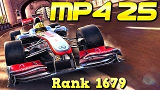 SHORT & TWISTY KING! McLaren Mercedes MP4-25 (Rank 1679) Multiplayer in Asphalt 8