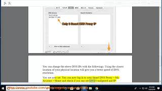 Set up Smart DNS Proxy VPN on macOS High Sierra