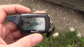 Сигнализация с автозапуском. Starline старлайн с автозапуском.
