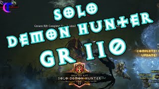 Diablo III Season 13 - Solo Demon Hunter Greater Rift 110
