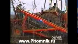 машина для подкапывания и сбора саженцев плодовых, фруктовых деревьев