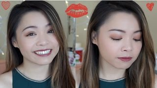 Makeup Valentine với Sản Phẩm Bình Dân ♡ Chit Chat Drugstore Valentine's Day Makeup ♡ TrinhPham
