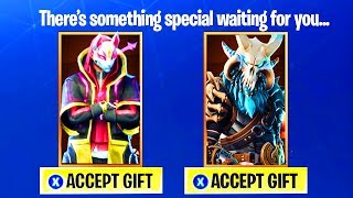 How to GIFT SKINS in SEASON 5 FORTNITE! FORTNITE BATTLE ROYALE GIFTING SYSTEM!