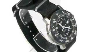 Traser H3 P 6506 Commander 100 Titanium Tritium watch - www.LuminousWatchShop.com