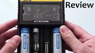 Review - Nitecore D4 Li-ion Ni-MH NiCd LiFePO4 Smart LCD Battery Charger