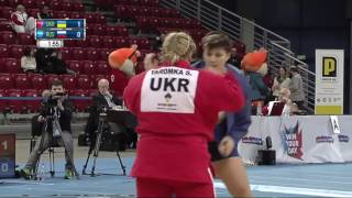 SAMBO WOMAN WC 2016 +80kg  YAROMKA SVITLANA UKR   BALASHOVA ANNA RUS