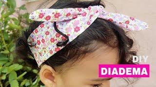 Cómo hacer Diademas para Bebés sin muchos materiales.??