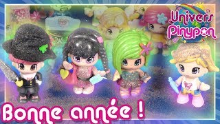 La fête Pinypon du Nouvel An ! ? Changement de look avec les paillettes ✨?